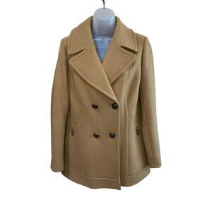 Pendleton Women’s Tan Wool Cashmere Blend Coat Size 10